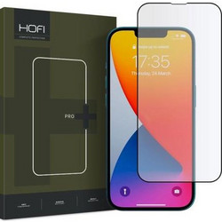 Hofi Pro+ Full Face Tempered Glass Black (iPhone 13 / 14 / 13 Pro)