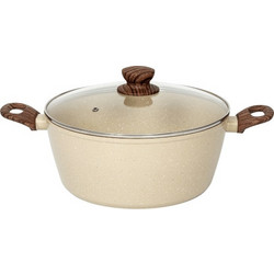 Human Granite SX-S3028 Κατσαρόλα Αλουμινίου Γρανίτη 28cm