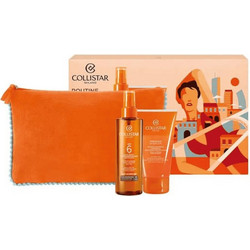 Collistar Supertanning Dry Oil SPF6 200ml+ After Sun Shower Shampoo 150ml