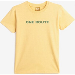 Funky Παιδικό T-Shirt Κοντομάνικο Κίτρινο 124-105108-1