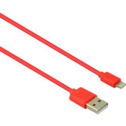 Lamtech USB-A to Lightning Cable 1m Red LAM445134