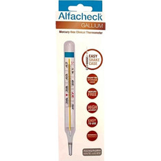 Alfacheck Θερμόμετρο Γαλλίου Σώματος Κατάλληλο για Μωρά