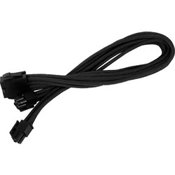 Silverstone SST-PP07-EPS8 Καλώδιο Τροφοδοσίας 8-Pin EPS to 2 x 4-Pin EPS 0.3m Black