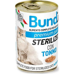 Bundy Premium Pate Adult Sterilised with Tuna 400gr