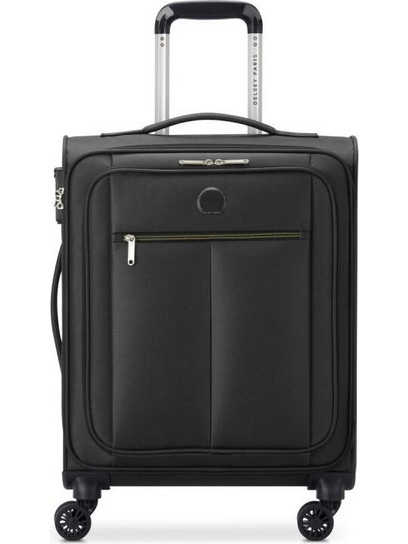 Delsey 343080300 Βαλίτσα Καμπίνας 56x41x22cm με 4 Ρόδες Μαύρη