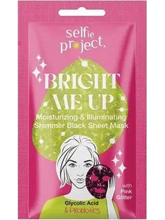 Selfie Project Shimmer Bright Pink Sheet Mask 1τμχ