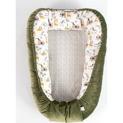 Linea Khaki Βρεφικό Μαξιλάρι Φωλιά Υποαλλεργικό 80x60cm