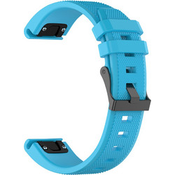 Techsuit QuickFit W058 Λουράκι Σιλικόνης Blue (Garmin Fenix 3 / 5 / 6 / 6 Pro / 7 / Forerunner 935 / 945 / 955)