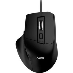NOD SAGA Ενσύρματο Ποντίκι Black