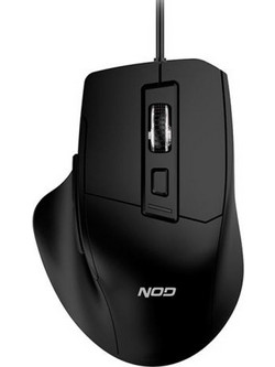 NOD SAGA Ενσύρματο Ποντίκι Black