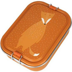 Trixie Mr. Fox Ανοξείδωτο Παιδικό Δοχείο Φαγητού Πορτοκαλί 1lt