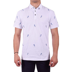 Ted Baker Scraffy Ανδρική Μπλούζα Polo Κοντομάνικη Λευκή 143551