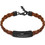 Timberland Ανδρικό Βραχιόλι από Δέρμα & Ατσάλι TDAGB0002101