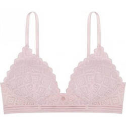 Dorina Bralette με Ελαφριά Ενίσχυση χωρίς Μπανέλα Ροζ D02463N-C49