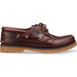 Docksteps Ανδρικά Μοκασίνια Boat Shoes Δερμάτινα Μπορντό DSM237100
