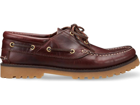 Docksteps Ανδρικά Μοκασίνια Boat Shoes Δερμάτινα Μπορντό DSM237100