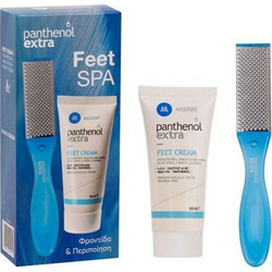 Medisei Panthenol Extra Feet Spa Cream 60ml + Pedestal Rasp 1τμχ