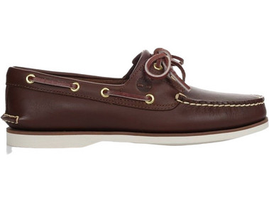 Timberland Classic Boat 2 Eye Ανδρικά Μοκασίνια Boat Shoes Δερμάτινα Καφέ TB074035214
