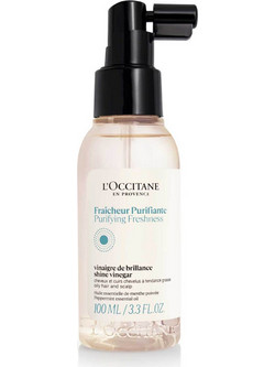 L'Occitane Purifying Freshness Vinegar Λοσιόν Μαλλιών για Επανόρθωση 100ml