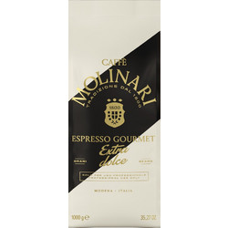 Caffe Molinari Gourmet Extra Dolce Καφές Espresso σε Κόκκους 1kg