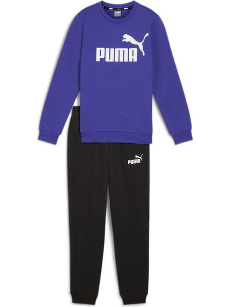 Puma Παιδικό Σετ Φόρμας Μωβ Μαύρο 670884-27