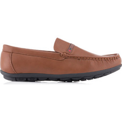 Cockers Caspian Ανδρικά Μοκασίνια Loafers Δερμάτινα Ταμπά SD61015