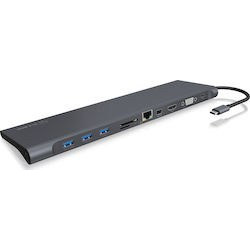 RaidSonic Icy Box USB-C Docking Station με HDMI 4K PD Ethernet και Σύνδεση 2 Οθονών