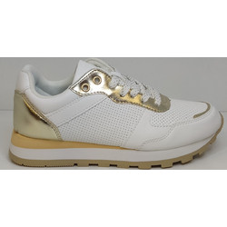 Safety Jogger Γυναικεία Sneakers Λευκά Χρυσά 588720