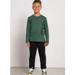 BodyTalk Παιδικό T-Shirt Μακρυμάνικο Πράσινο 1242-754126-00689