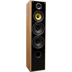 Taga Harmony TAV-606F V.3 Ζεύγος Ηχείων Hi-Fi Δαπέδου 120W 3 Δρόμων Oak