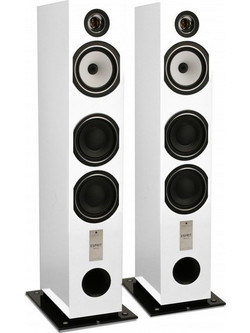Triangle Antal Ez Ζεύγος Ηχείων Hi-Fi Δαπέδου 120W 3 Δρόμων White Piano