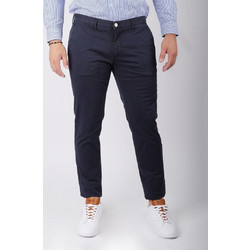 Polbot Ανδρικό Παντελόνι Slim Εφαρμογή Navy Μπλε PBT067-160022