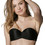 Luna Miracle Σουτιέν Strapless Push Up χωρίς Μπανέλα Μαύρο 1823