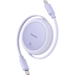 Baseus Free2Pull Mini Retractable USB-C to USB-C 60W 1m Purple P10364500511-01