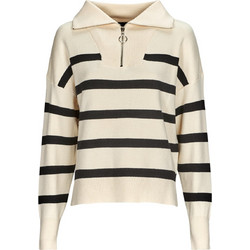 Vero Moda Γυναικείο Πουλόβερ με Γιακά Εκρού 10269246