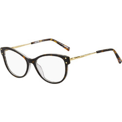 Missoni MIS0027 086 Γυναικείος Σκελετός Γυαλιών Οράσεως Κοκάλινος Μεταλλικός Χρυσός Μαύρος
