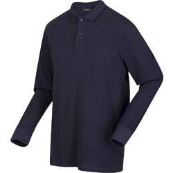 Regatta Ανδρική Μπλούζα Polo Μακρυμάνικη Navy Μπλε RMT239-58F