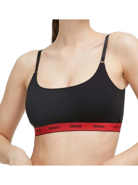 Hugo Boss Μπουστάκι χωρίς Μπανέλα Μαύρο 50480158-005
