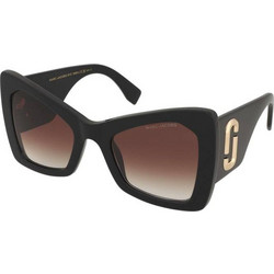 Marc Jacobs MARC761/S 807/HA Γυναικεία Γυαλιά Ηλίου Πεταλούδα Κοκάλινα Μαύρα με Καφέ Degradee Φακό