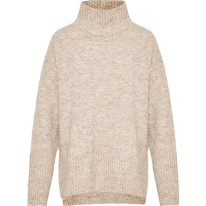 Funky Buddha Γυναικείο Πουλόβερ Μπεζ FBL010-144-09 Funky Buddha Γυναικείο Πουλόβερ Μπεζ FBL010-144-09