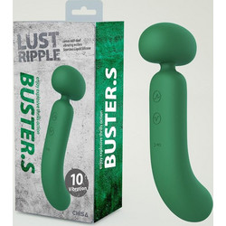 Chisa Novelties Lust Ripple Buster.S Δονητής Μασάζ 15cm Πράσινος
