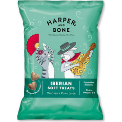 Harper & Bone Iberian Soft Treats Chicken & Pork 90gr