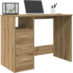 vidaXL Γραφείο Ξύλινο 102x50x76cm 855853