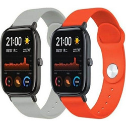 Beline Everyday C-12 Λουράκι Σιλικόνης Orange (Universal 20mm)
