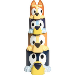 Tomy Tomies Οικογένεια Bluey Σετ Πυραμίδες 18+ Μηνών 4τμχ