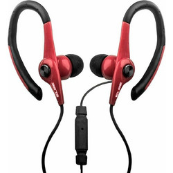 ELBE AU-107-MIC Handsfree In-Ear 3.5mm Black Red