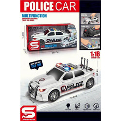 Blue Toys Police Όχημα με Φώτα & Ήχους