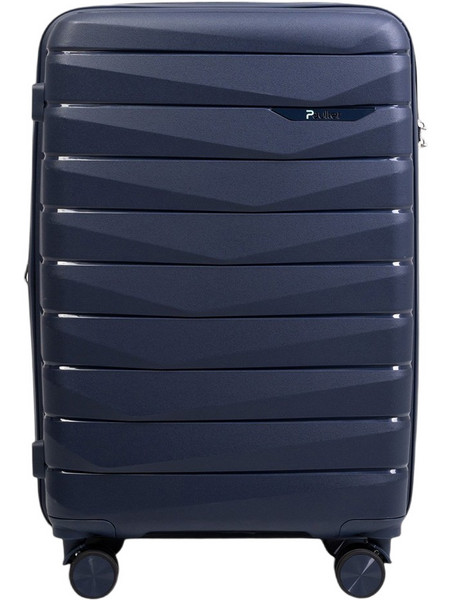 Paulter 1024-66-018 Βαλίτσα Μεσαία 66x44x27cm με 4 Ρόδες Navy Μπλε