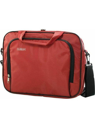 Subblim SUB-LB-1OLB052 Τσάντα Laptop Ώμου 16" Red