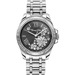 Thomas Sabo Divine Flower Γυναικείο Ρολόι με Ασημί Μεταλλικό Μπρασελέ WA0421-201-201